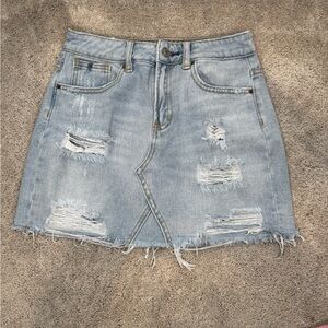 PacSun blue denim mini skirt 💙